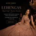 Maroon Velvet Wedding Lehenga